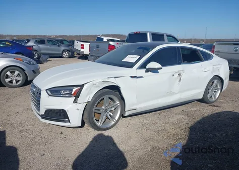 2018 Audi A5 2.0T Premium from USA, damaged, VIN WAUENCF52JA054680